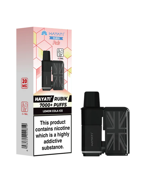 Hayati Rubik 7000 Prefilled Refill Pods - Box of 5
