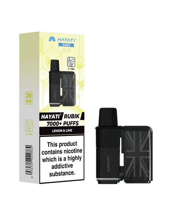 Hayati Rubik 7000 Prefilled Refill Pods - Box of 5