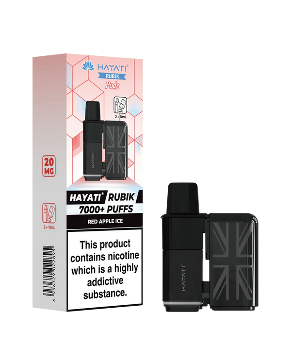 Hayati Rubik 7000 Prefilled Refill Pods - Box of 5