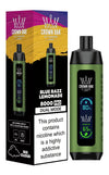 Al Fakher 8000 Pro Dual Mode Disposable Vape Box of 10 - Blue Razz Lemonade - vapeukwholesale