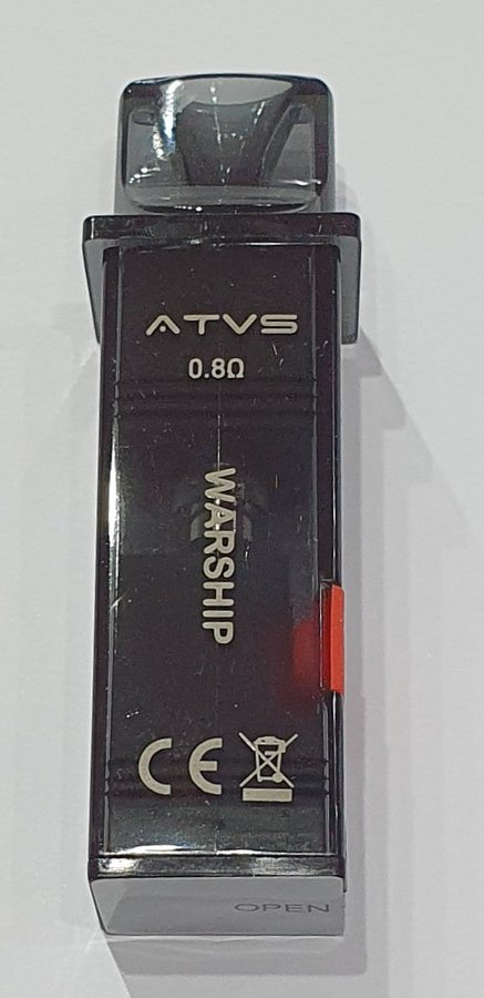 ATVS Extra 5ml Pods Box of 10-0.8ohm-vapeukwholesale