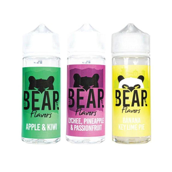 Bear Flavour 100ml E-Liquid Shortfill-Strawberry Blueberry & Apple Energy-vapeukwholesale