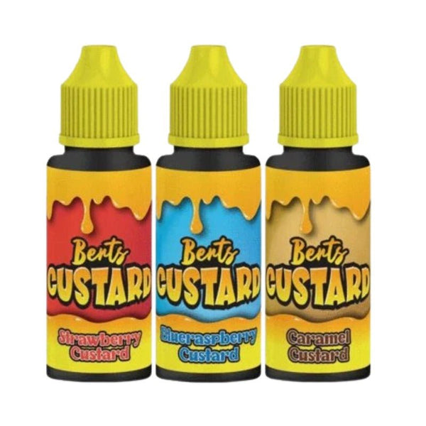 Bert Custard 100ml Shortfill-Apple Crumble & Custard-vapeukwholesale