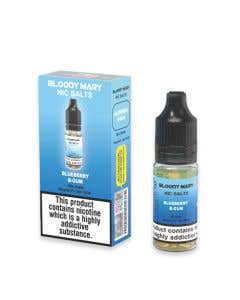Bloody Mary Nic Salt 10ml - Box of 10 - Blueberry Bubblegum - vapeukwholesale