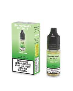 Bloody Mary Nic Salt 10ml - Box of 10 - Lemon Lime - vapeukwholesale