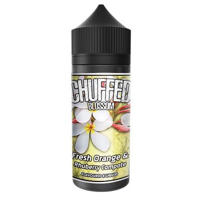 Chuffed Blossom -100ml Shortfill-Fresh Orange and Rhubarb Compote-vapeukwholesale