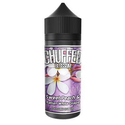 Chuffed Blossom -100ml Shortfill-Sweet Peach and Italian White Grape-vapeukwholesale