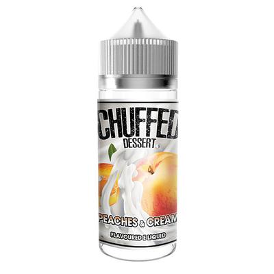Chuffed Dessert Ice - 100ml Shortfill-Peaches & Cream-vapeukwholesale