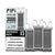 Crystal FIFI 3000 Puffs 5 in 1 Replacement Pods - Box of 10-Apple Peach-vapeukwholesale