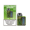 Crystal Galaxy Os Class Pod System Kit-Green Clear-vapeukwholesale