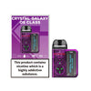 Crystal Galaxy Os Class Pod System Kit-Purple Clear-vapeukwholesale