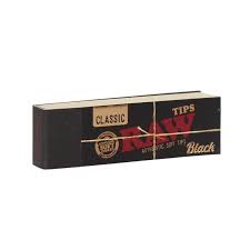 Raw black with tips Papers