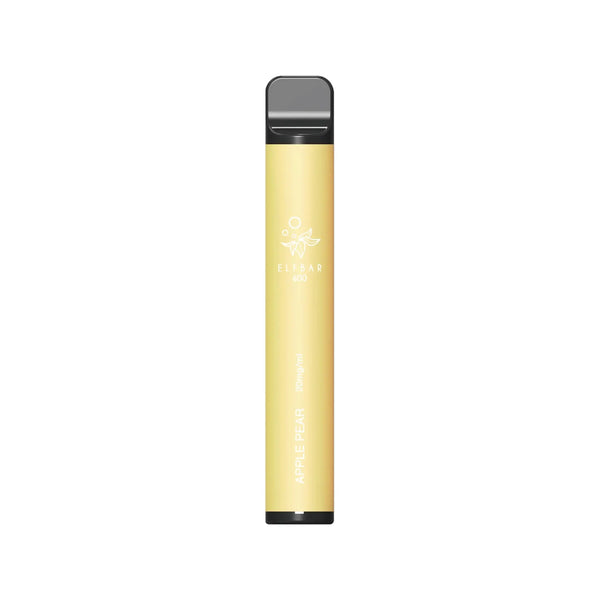 Elf Bar 600 Disposable Kit 20 MG | 10 Pack | vapeukwholesale - Apple Pear *New* - vapeukwholesale