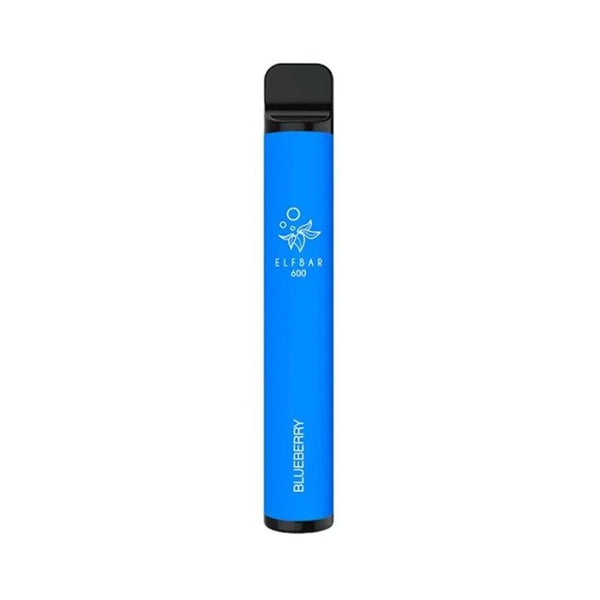 Elf Bar 600 Disposable Kit 20 MG | 10 Pack | vapeukwholesale-Blueberry-vapeukwholesale