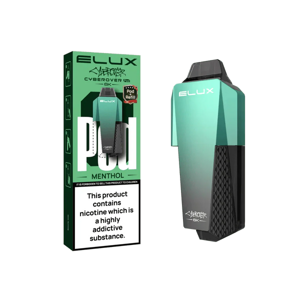 Elux Cyberover 6000 Replacement Pods - Box of 5 - Wholesale Price !
