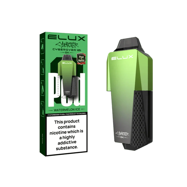 Elux Cyberover 6000 Replacement Pods - Box of 5 - Wholesale Price !