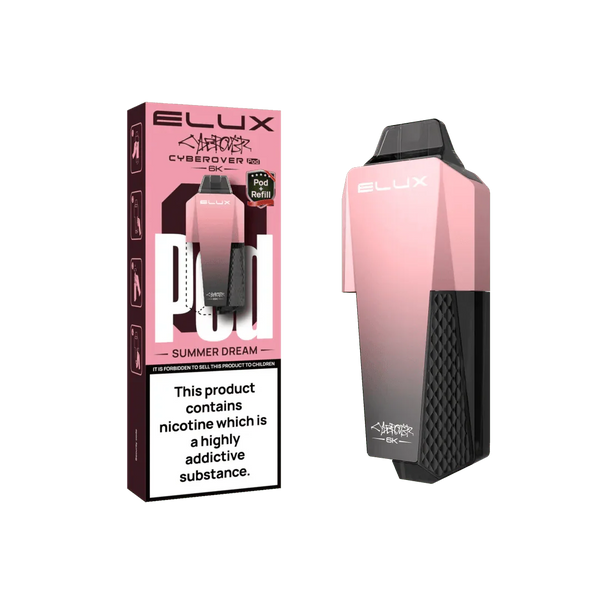 Elux Cyberover 6000 Replacement Pods - Box of 5 - Wholesale Price !