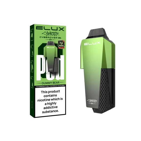 Elux Cyberover 6000 Replacement Pods - Box of 5 - Wholesale Price !