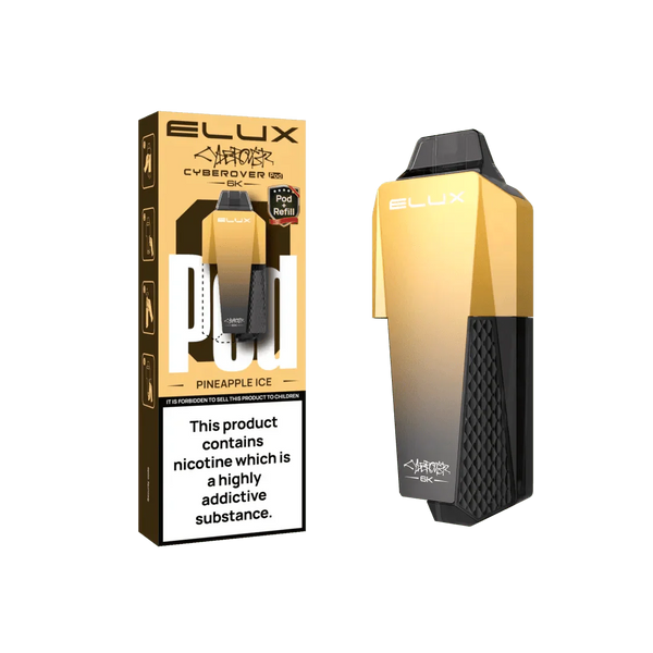 Elux Cyberover 6000 Replacement Pods - Box of 5 - Wholesale Price !