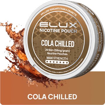 Elux Nicotine Pouches - Pack of 10 - Cola Chilled - Vapernest Wholesale