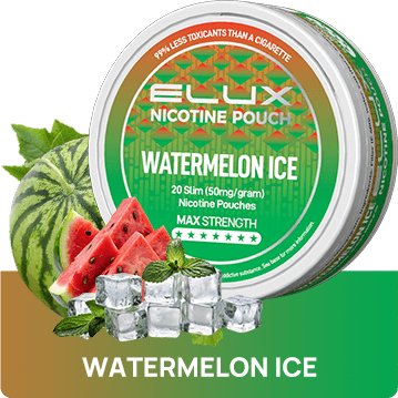 Elux Nicotine Pouches - Pack of 10 - Watermelon Ice - Vapernest Wholesale