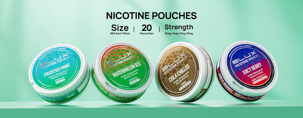 Elux Nicotine Pouches - Pack of 10 - Watermelon Ice - Vapernest Wholesale