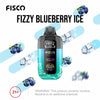 Fisco Point Pro 7000 Disposable Vape Box of 5 - Fizzy Blueberry Ice - vapeukwholesale