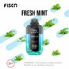 Fisco Point Pro 7000 Disposable Vape Box of 5 - Fresh Mint - vapeukwholesale