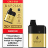 Gold Bar Apollo 20K Prefilled Pod Kit Pack of 5 - Cherry Fizz flavour available at Vapernest Wholesale