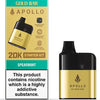 Gold Bar Apollo 20K Prefilled Pod Kit Pack of 5 - Spearmint flavour available at Vapernest Wholesale