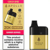 Gold Bar Apollo 20K Prefilled Pod Kit Pack of 5 - Summer Berries flavour available at Vapernest Wholesale