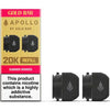 Gold Bar Apollo 20K Replacement Prefilled Pods - Summer Berries - vapeukwholesale