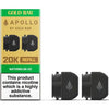 Gold Bar Apollo 20K Replacement Prefilled Pods - Wateremlon Ice - vapeukwholesale