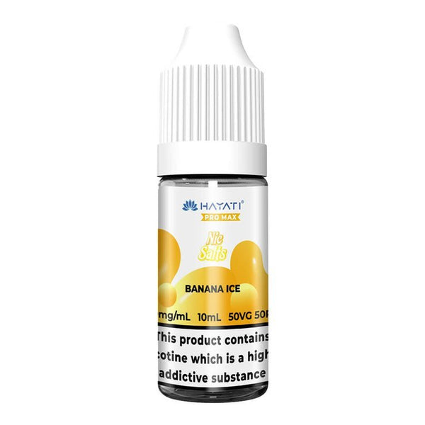 Hayati Pro Max Nic Salt 10ml Box of 10 -Banana Ice