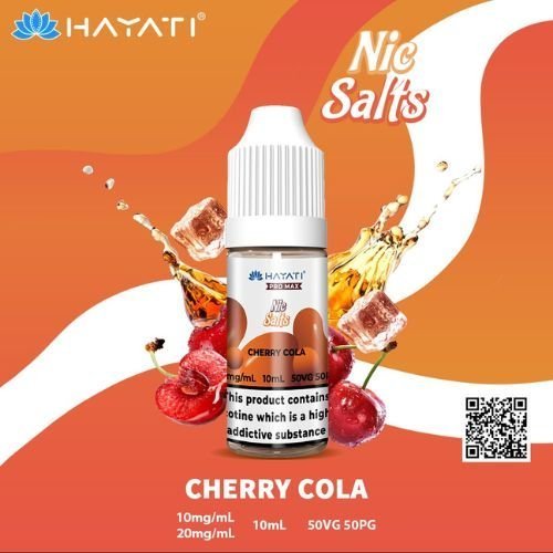 Hayati Pro Max Nic Salt 10ml Box of 10 -Cherry Cola