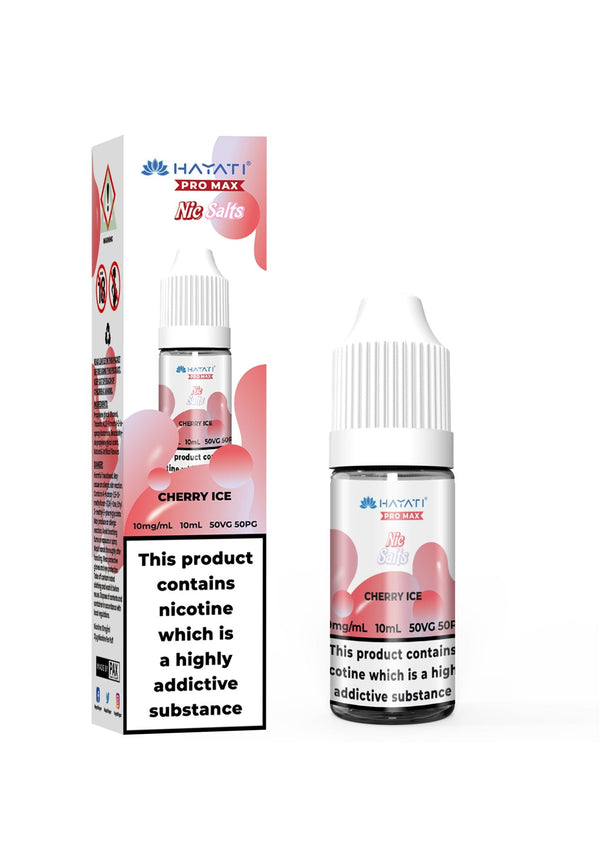 Hayati Pro Max Nic Salt 10ml Box of 10 - Cherry Ice