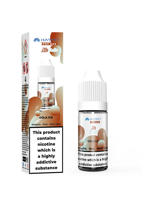 Hayati Pro Max Nic Salt 10ml Box of 10 - Cola Ice