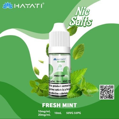 Hayati Pro Max Nic Salt 10ml Box of 10 -Fresh Mint