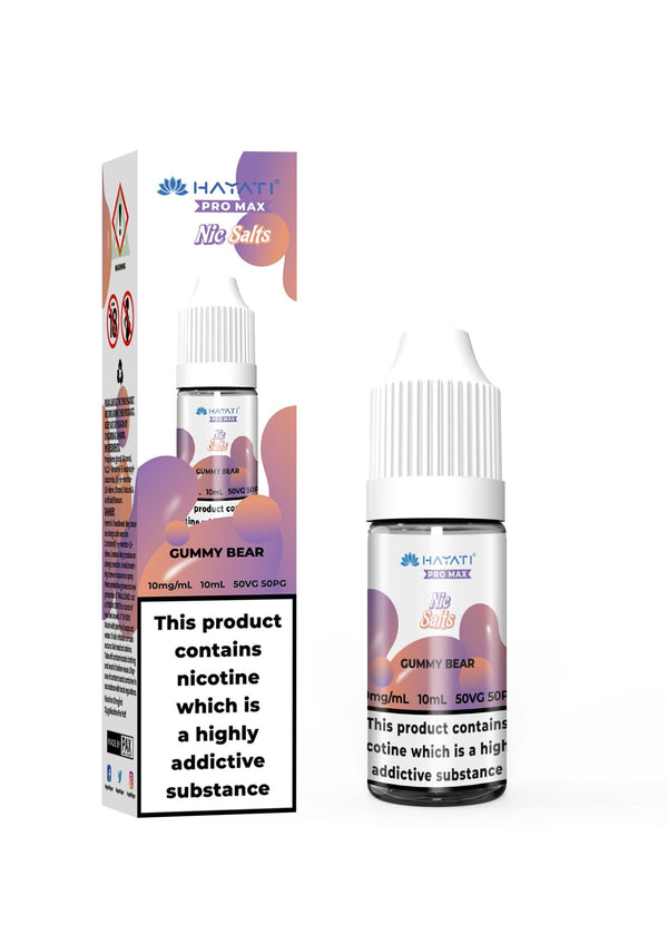 Hayati Pro Max Nic Salt 10ml Box of 10 - Gummy Bear