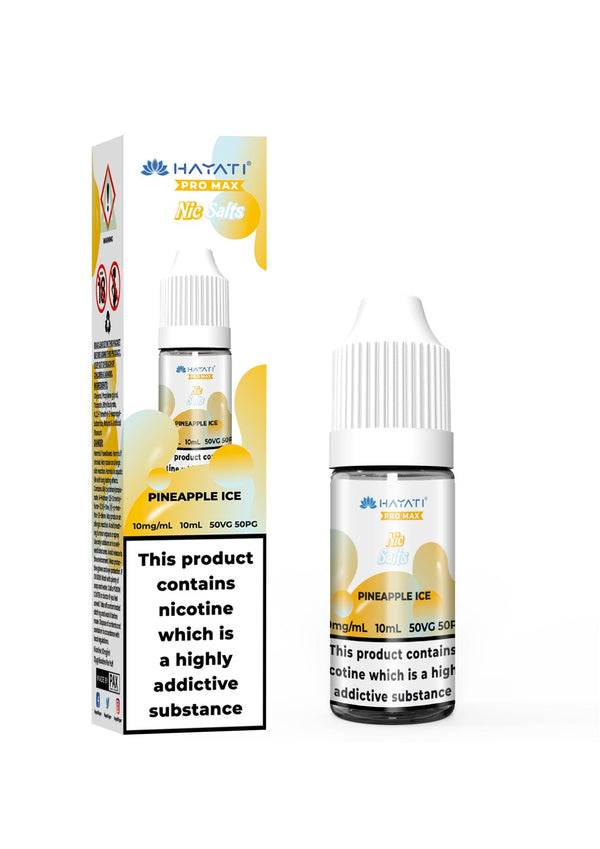Hayati Pro Max Nic Salt 10ml Box of 10 - Pineapple Ice