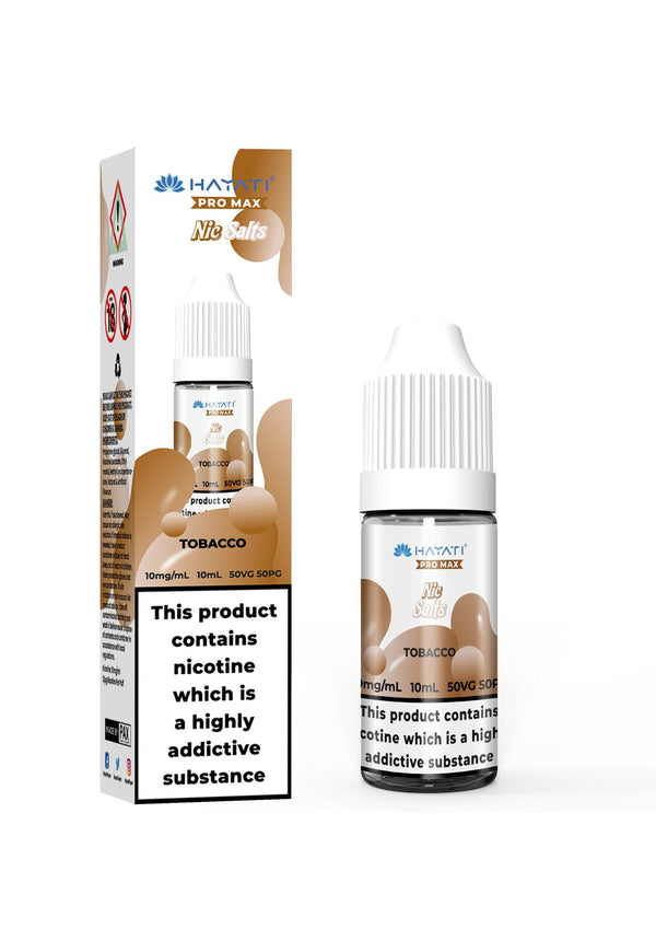 Hayati Pro Max Nic Salt 10ml Box of 10 - Tobacco