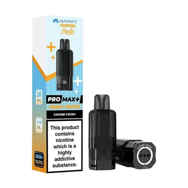 Hayati Pro Max Plus 6000 Prefilled Pods Pack of 5 - Wholesale Price !