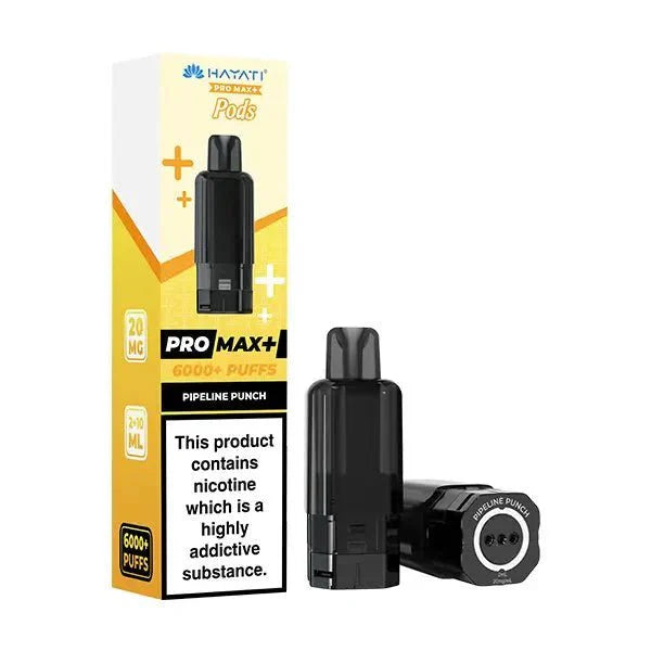 Hayati Pro Max Plus 6000 Prefilled Pods Pack of 5 - Wholesale Price !
