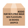 Hayti Pro Max 4000 Puffs Mix Flavours Carton (16 Boxes) 160pcs--vapeukwholesale
