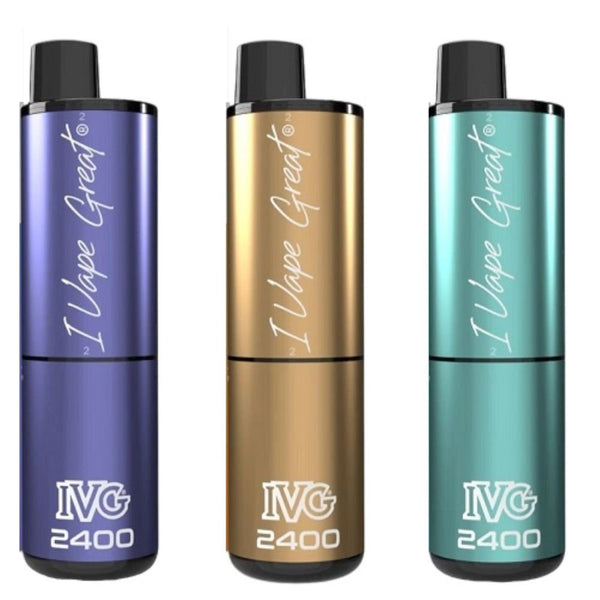 IVG 2400 Puffs 4 in 1 Prefilled Pod kit - Box of 5 Available at Vapernest Wholesale