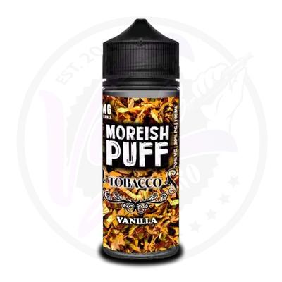 Moreish Puff Tobacco 100ML Shortfill-Vanilla-vapeukwholesale