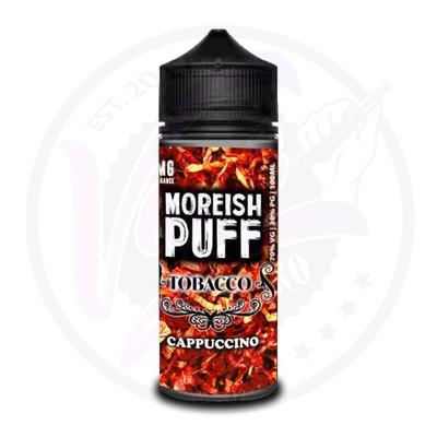 Moreish Puff Tobacco 100ML Shortfill-Cappuccino-vapeukwholesale