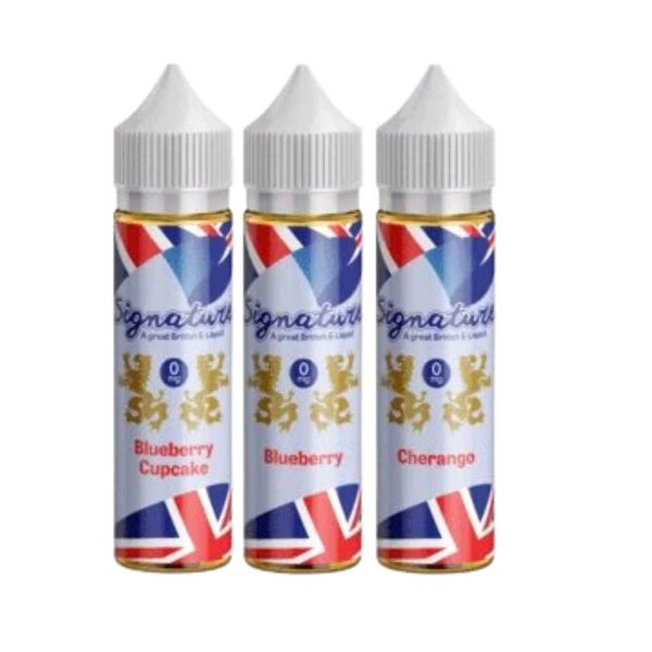 Signature 50ml Shortfill-Blueberry-vapeukwholesale