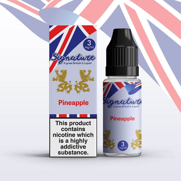 Signature - Pineapple - 10ml (Pack of 10)-3mg-vapeukwholesale