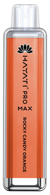 The Crystal Pro Max 4000 By Hayati Disposable Vape Pod - Box of 10-Rocky Candy Orange-vapeukwholesale